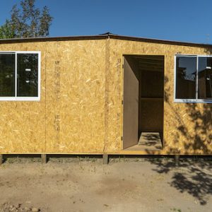 Vivienda básica 19 m2 a 2 aguas
