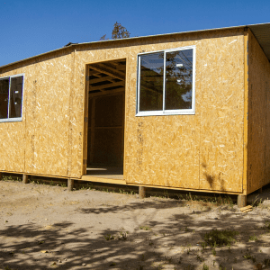 Vivienda a 2 aguas 23 m2